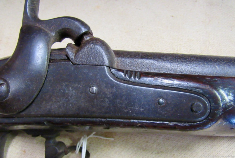 Confederate Altered 1847 Dated Model 1842 Springfield Civil War Musket-img-5