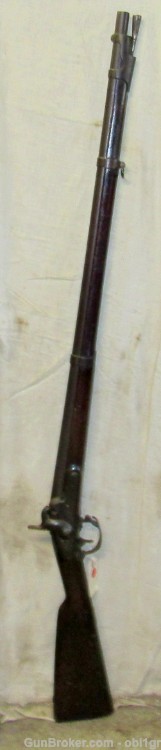 Confederate Altered 1847 Dated Model 1842 Springfield Civil War Musket-img-0