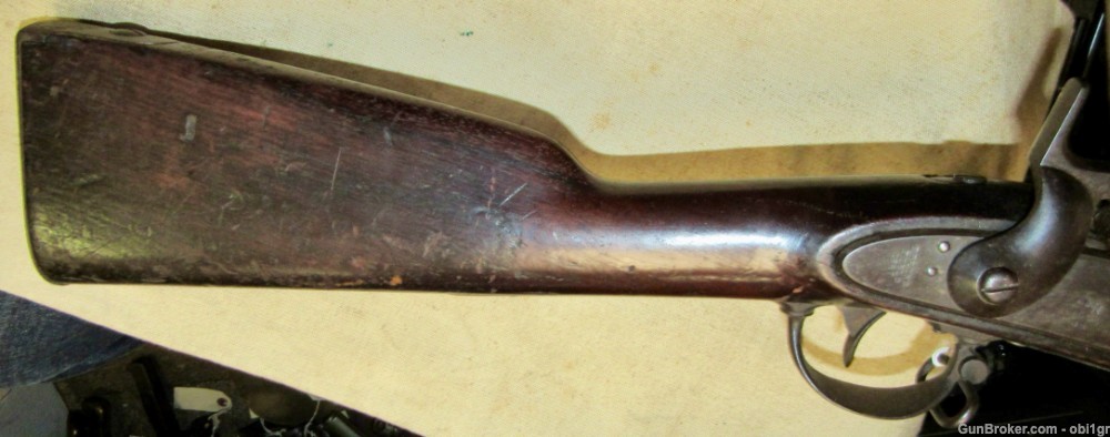 Confederate Altered 1847 Dated Model 1842 Springfield Civil War Musket-img-28