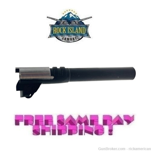Rock Island/Armscor 5" FS 9mm, Ramped, Bushing Type w/ Link & Pin # 54809-img-0