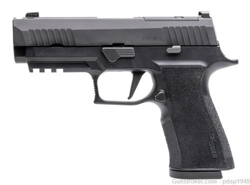 Sig Sauer P320 XTEN Carry Comp 10mm 3.8" Bbl (2) 15rd Mags MOS-img-0