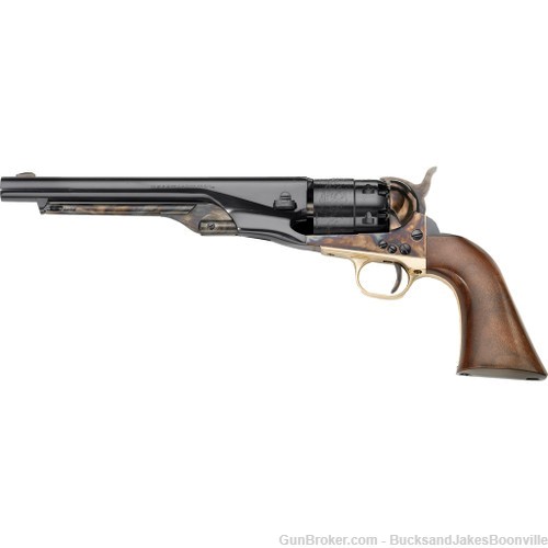 Pietta 1860 Army Steel Revolver 44 Cal. 8 In-img-0