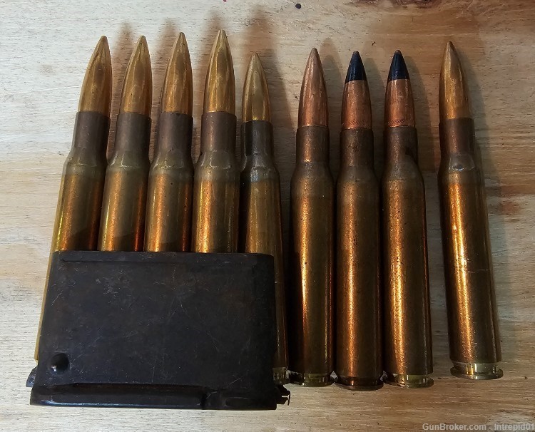 9 Rounds Vintage Rifle military ammunition-img-0