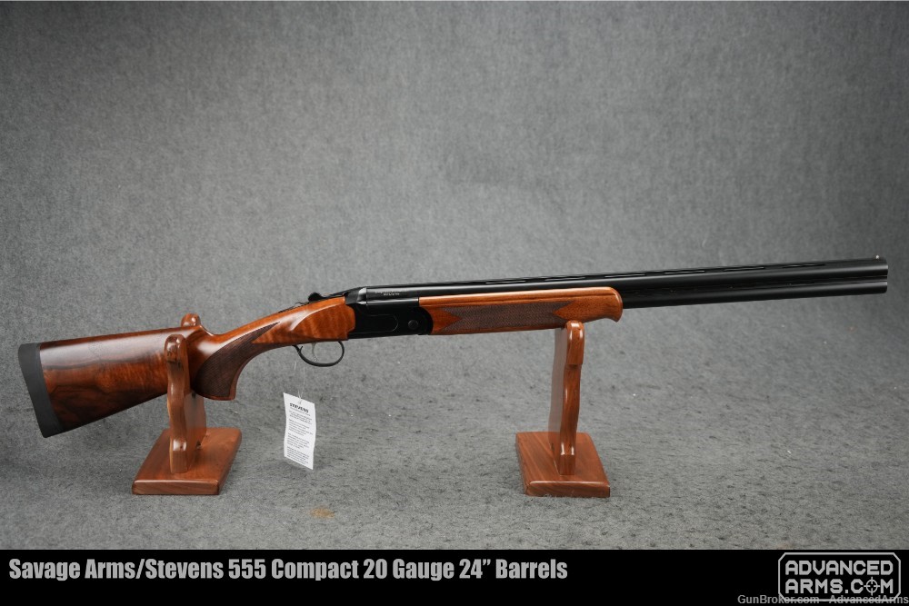 Savage Arms/Stevens 555 Compact 20 Gauge 24” Barrels-img-0