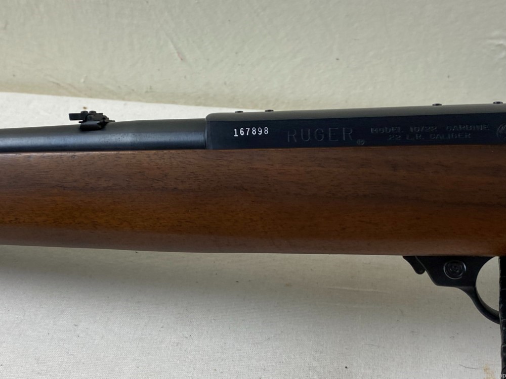 Ruger 10/22 Carbine 22 LR 18.5" Pre Warning Walnut-img-25