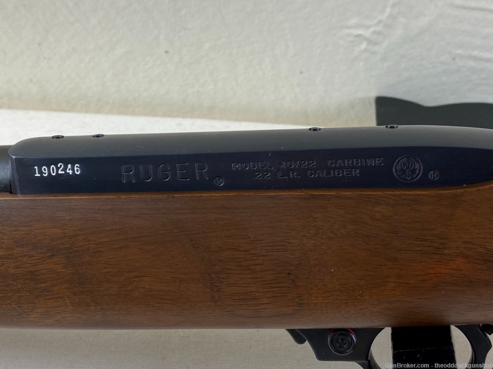 Ruger 10/22 Carbine 22 LR Pre Warning Walnut 18.5"-img-9