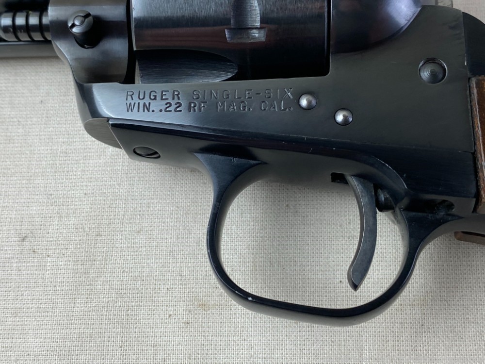 Ruger Single Six 22 RF Mag 6 1/2" Old Model 3 Screw-img-4