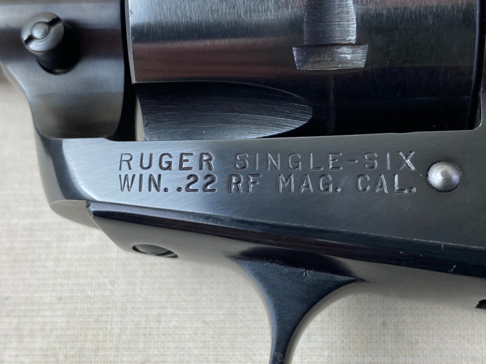 Ruger Single Six 22 RF Mag 6 1/2" Old Model 3 Screw-img-8