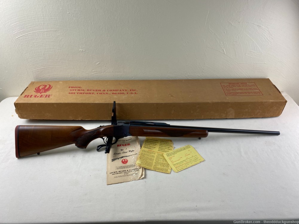Ruger No.1 6mm Rem Red Pad 26" Circa 1981-img-15