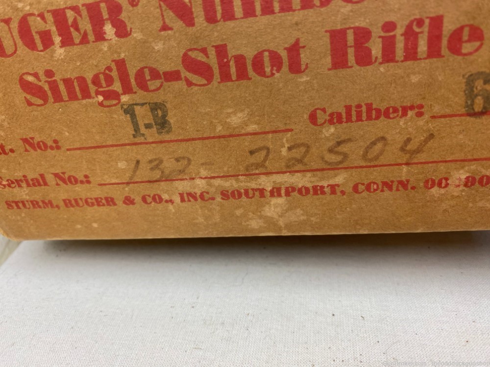 Ruger No.1 6mm Rem Red Pad 26" Circa 1981-img-14