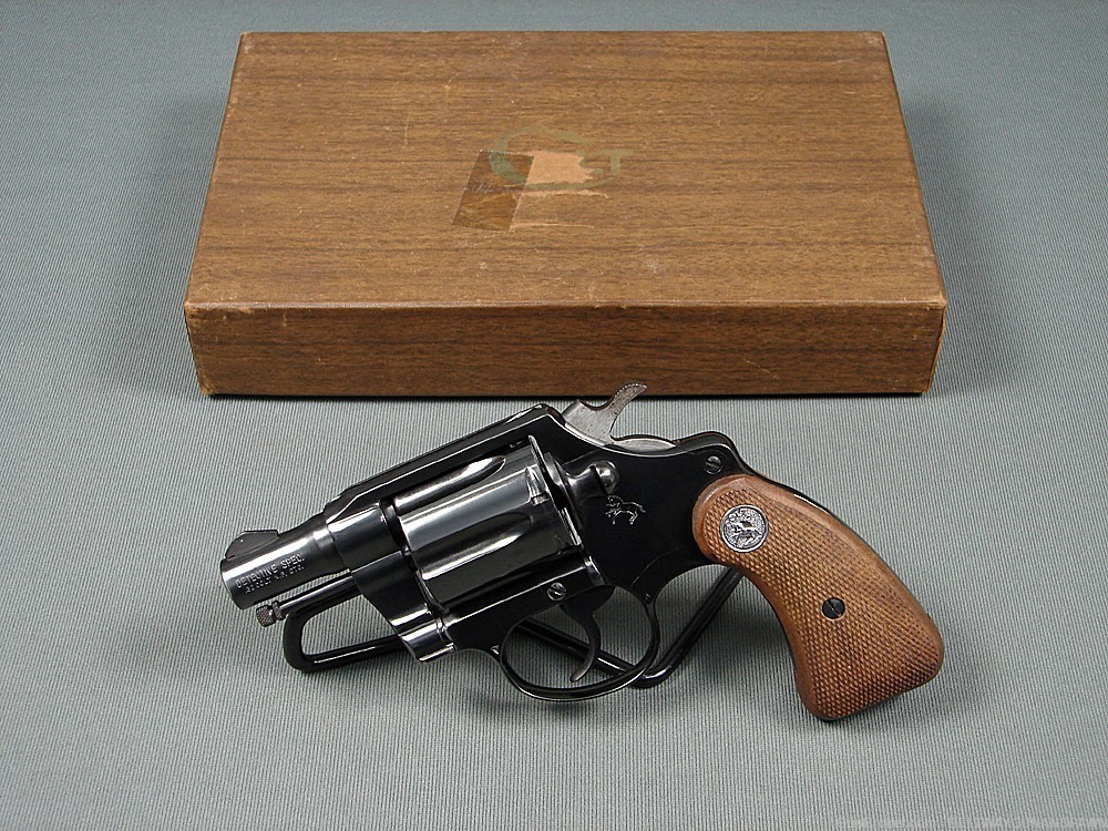 Colt Detective .32 Colt NP Spl w/Factory Box Mfg Date 1977 - NICE-img-0