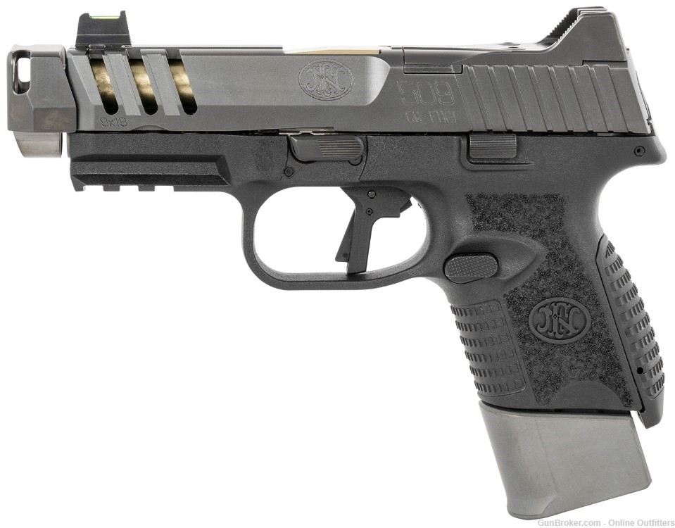 FN 509 CC Edge Compact 9mm 4.2" 15+1 Optic Ready Compensated 66-101347-img-1