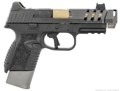 FN 509 CC Edge Compact 9mm 4.2" 15+1 Optic Ready Compensated 66-101347