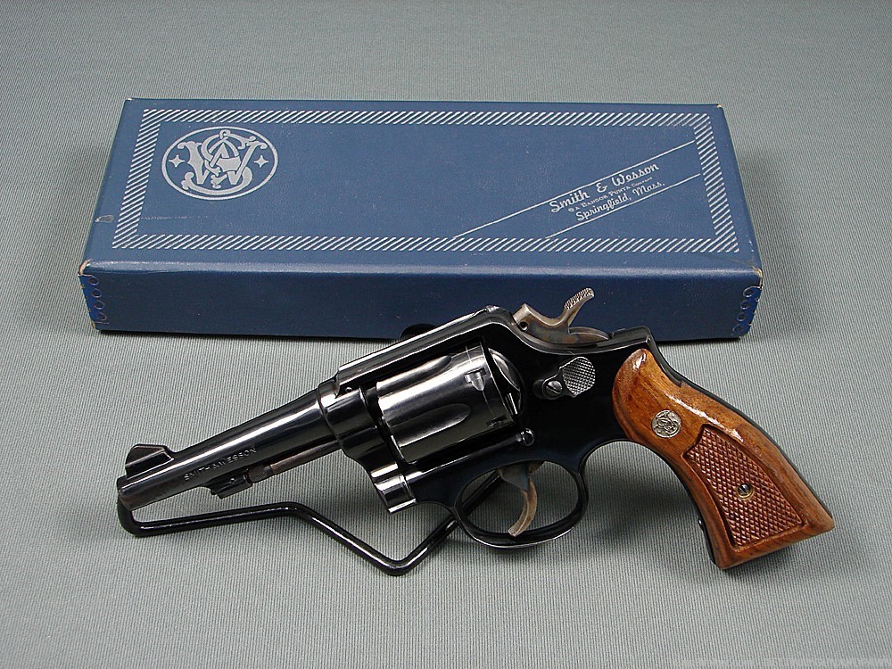 S&W Smith & Wesson 10-5 38Spl 4" w/Factory Box Mfg 1966-img-0