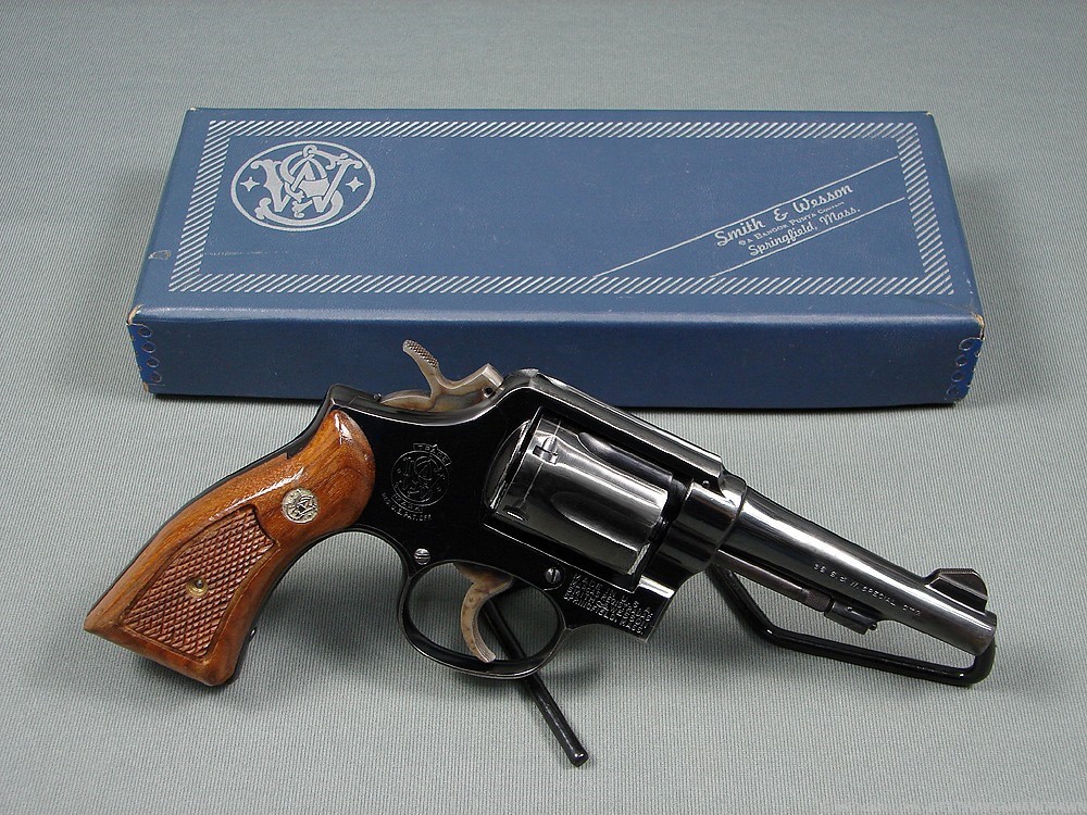 S&W Smith & Wesson 10-5 38Spl 4" w/Factory Box Mfg 1966-img-1