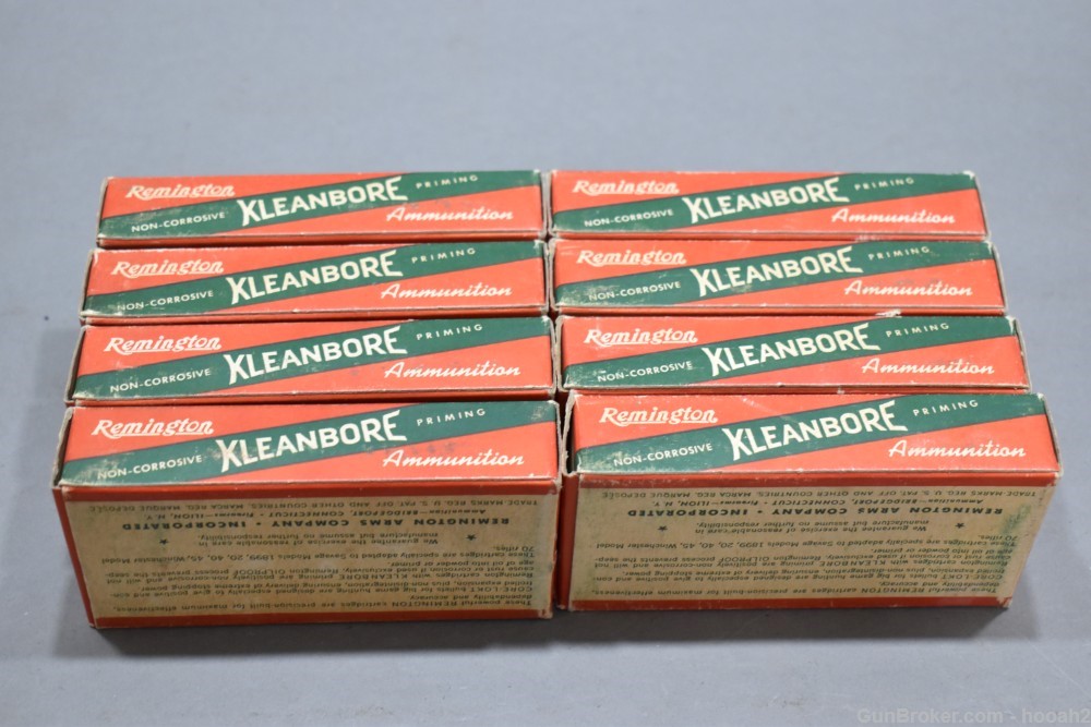 8 Boxes 160 Rds Remington Kleanbore 250 Savage 100 G SP Hi Speed Core Lokt-img-4