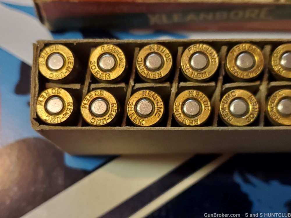 30 Remington Kleanbore 170 GR Soft Point Core-Lokt Model 8 14 81 141 Box 1-img-12