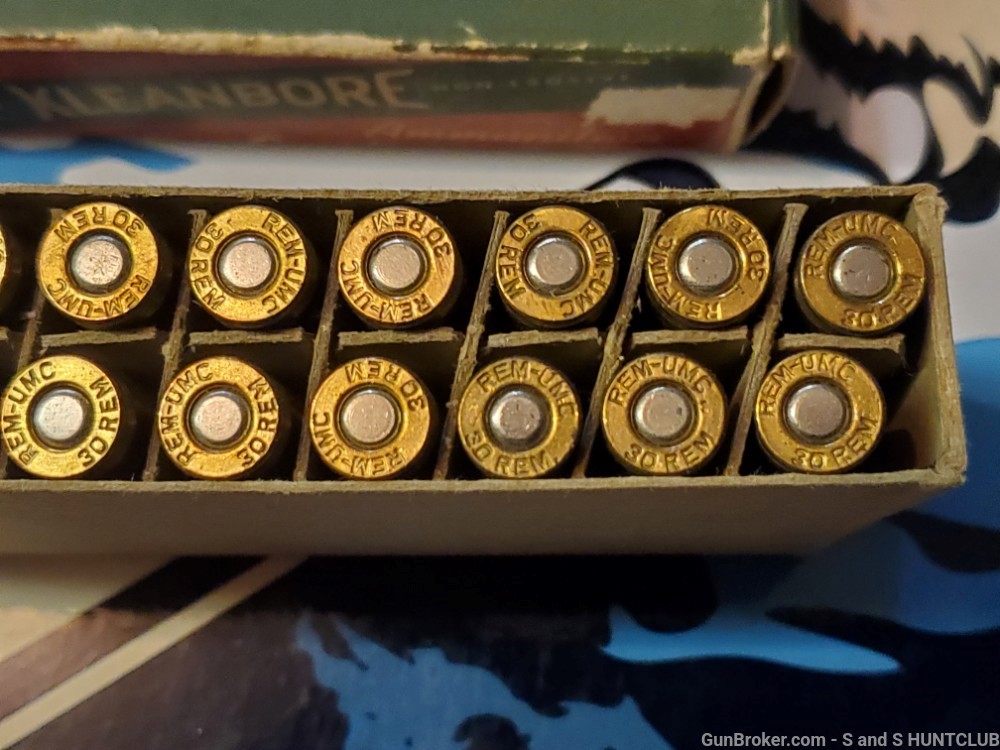 30 Remington Kleanbore 170 GR Soft Point Core-Lokt Model 8 14 81 141 Box 1-img-13