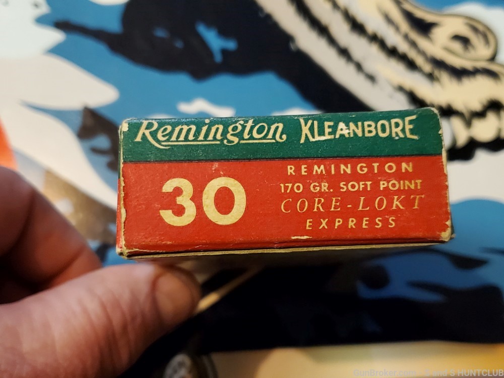 30 Remington Kleanbore 170 GR Soft Point Core-Lokt Model 8 14 81 141 Box 3-img-6