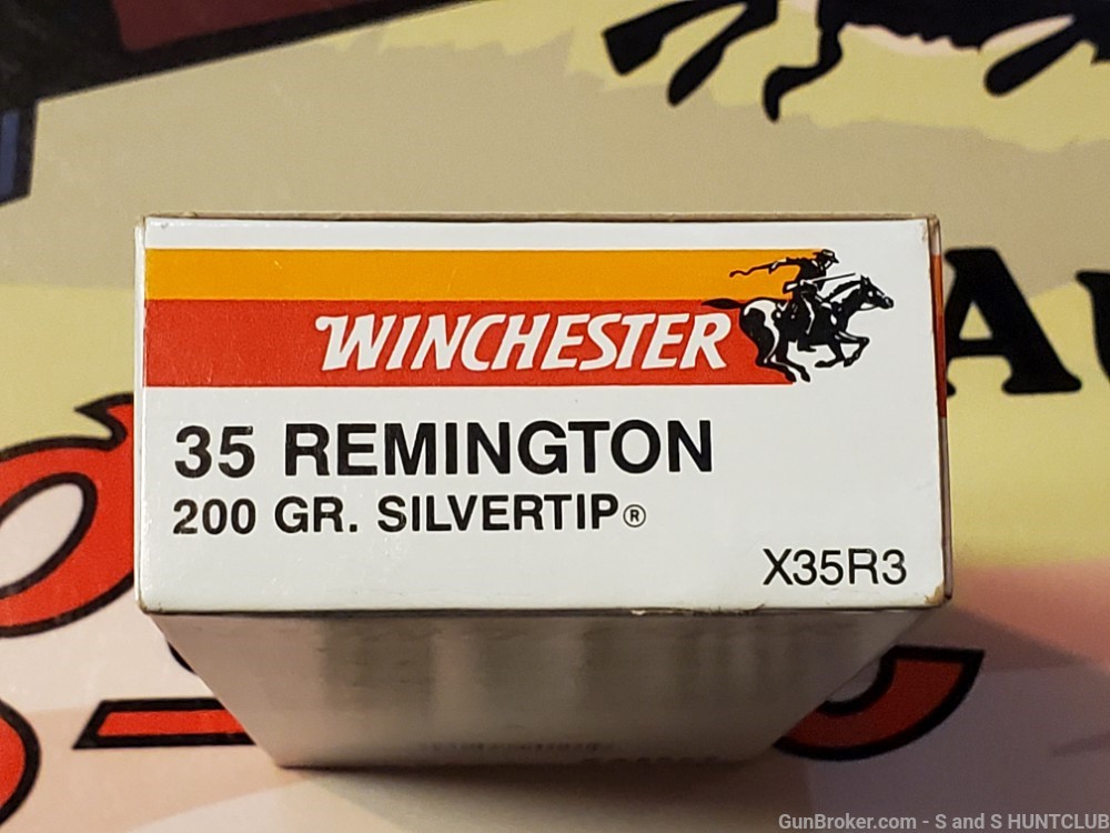 35 Remington Winchester SILVERTIP RARE Pony Box! MODEL 8 14 81 141 760 Nice-img-7