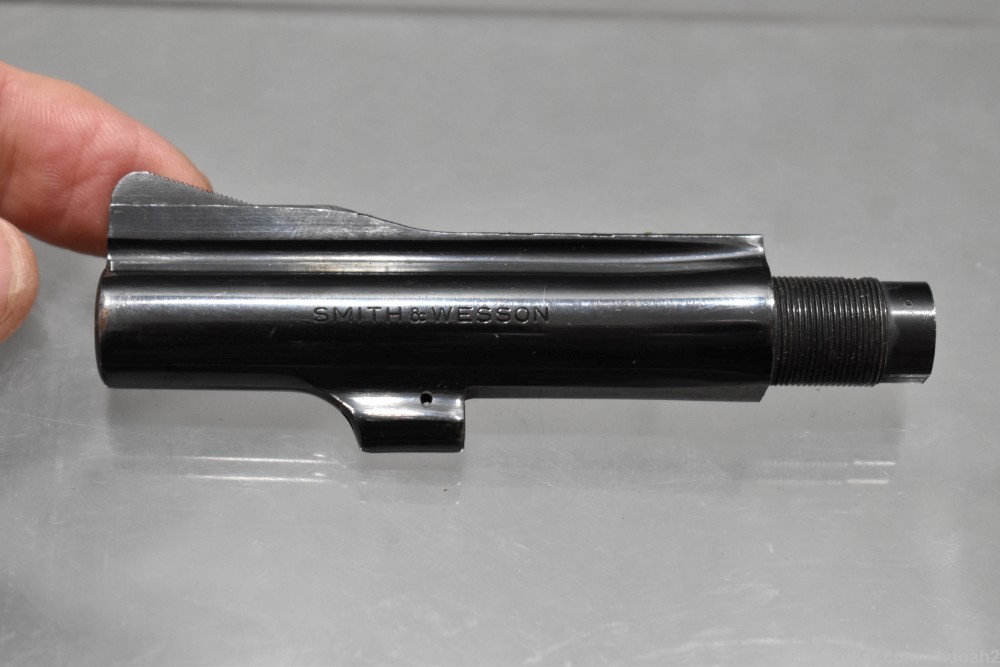 Smith & Wesson S&W 4" 22 LR Blued Barrel For Pinned Revolver-img-1