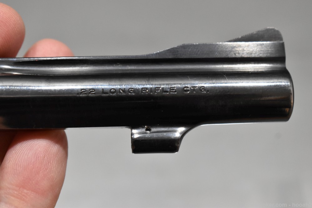 Smith & Wesson S&W 4" 22 LR Blued Barrel For Pinned Revolver-img-7