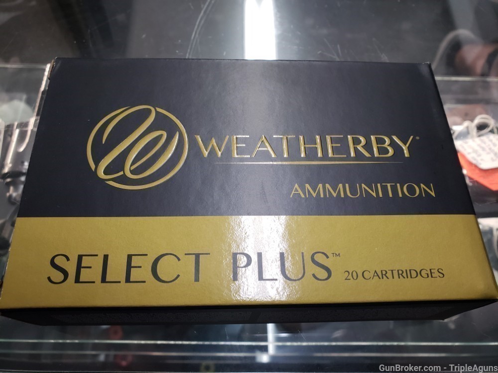 Weatherby Select Plus 6.5-300 Weatherby mag 130gr Scirocco lot of 60rds-img-1