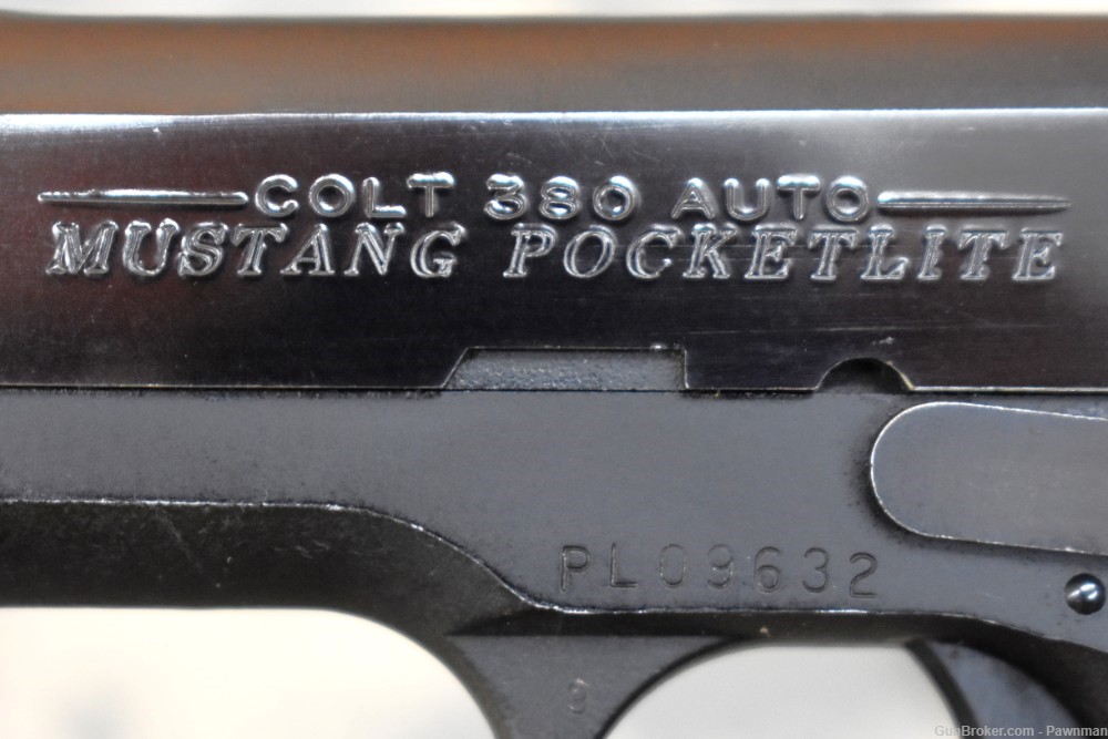 Colt Mustang Pocketlite in 380ACP made 1990 w/box-img-3