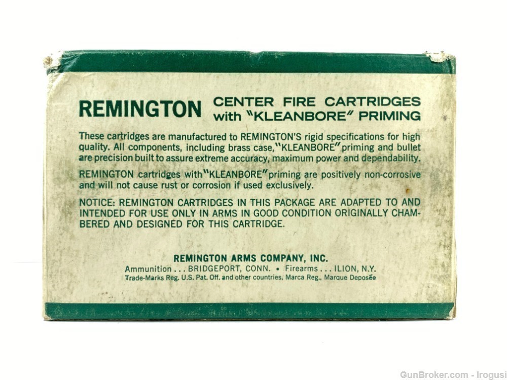 Remington .300 H&H Magnum Mag 180 Gr PSP Core Lokt FULL Vintage Box-img-1