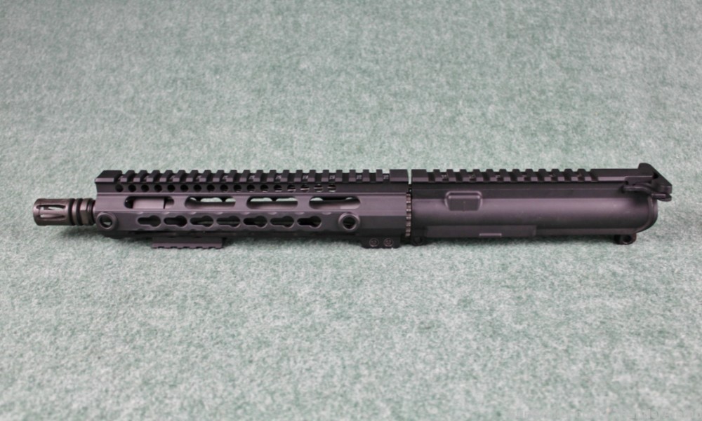 AR15 Upper for Pistol or SBR New 10.25" 1:9 Chrome Bolt & Carrier 5.56 mm  -img-0