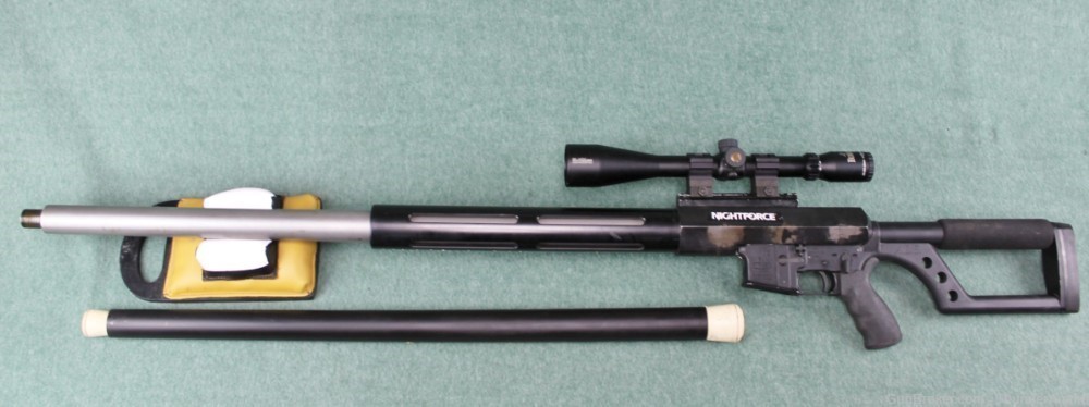 Advanced Longrange Systems ALS 416 Barrett Single Shot 50 BMG Barrel Burris-img-0