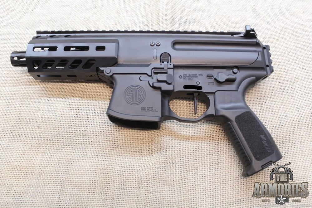 Sig Sauer MPX K Pistol 9mm 4.50" 35rd PMPX-4B-9-NB NIB ..-img-0