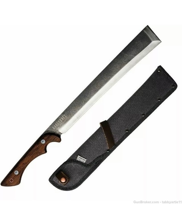 Barebones machete and sheath -img-0