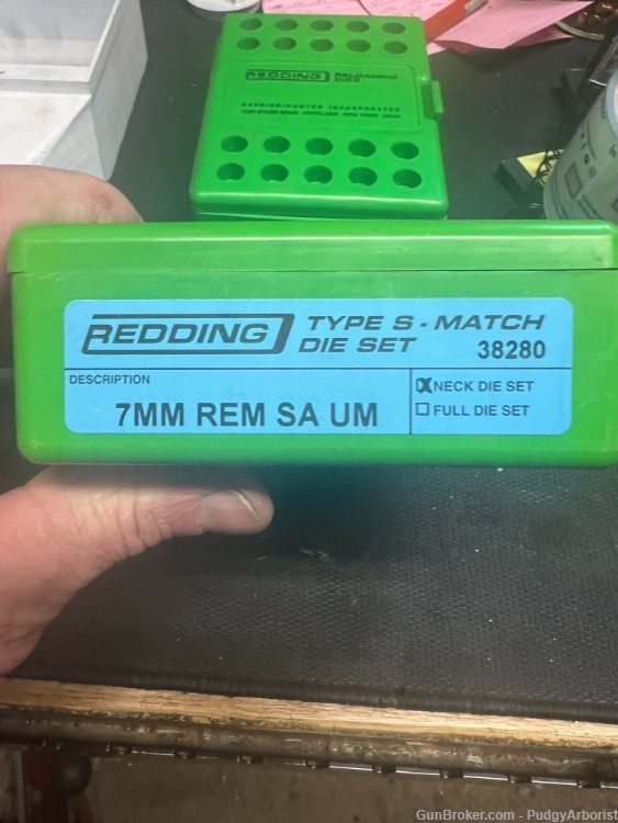 Redding Type - S Neck die  - 7 Rem SAUM -img-0