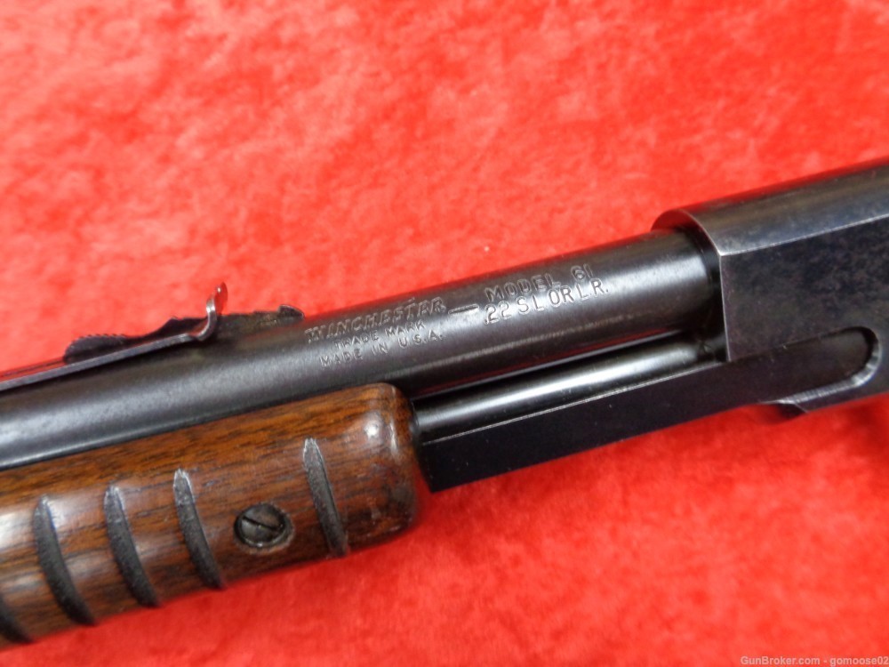 1953 Winchester Model 61 Pump Action Rifle 22 S L LR Take Down WE TRADE BUY-img-12