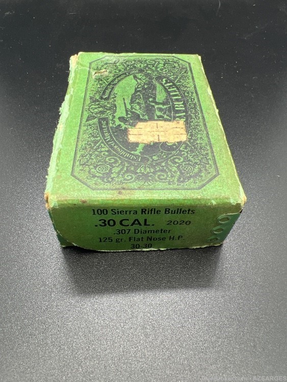 Vintage Sierra bullets box only-img-0