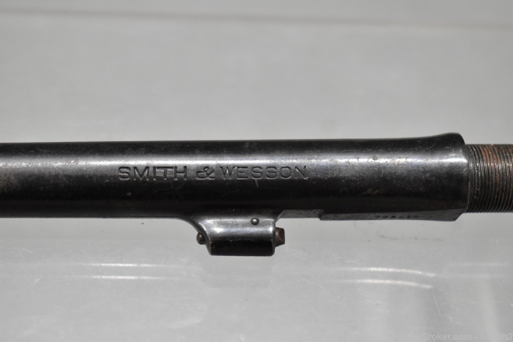 Smith & Wesson 6" 38 S&W Blued Barrel For Pinned Revolver-img-7