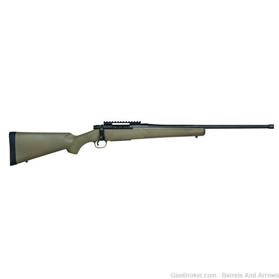 Mossberg 27873 Patriot Bolt Rifle .243 Win, 22"Threaded, Fluted Bbl, FDE -img-0