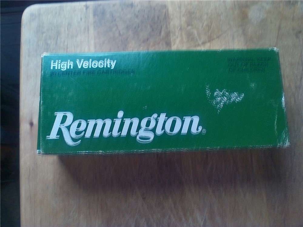 Remington 221 Rem Fire Ball-50 gr. sp ammo-full box 20 rds.plus 3 rds.-img-2