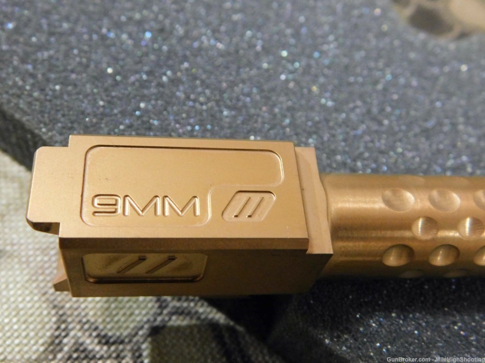 ZEV 9mm Bronze Dimpled G17 Barrel BBL-17-D-BRZ-img-4