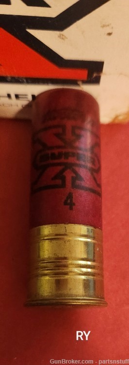 Western Super X 10 gauge 2 7/8" 1 5/8oz 4 shot paper shotgun shells. 25-img-4