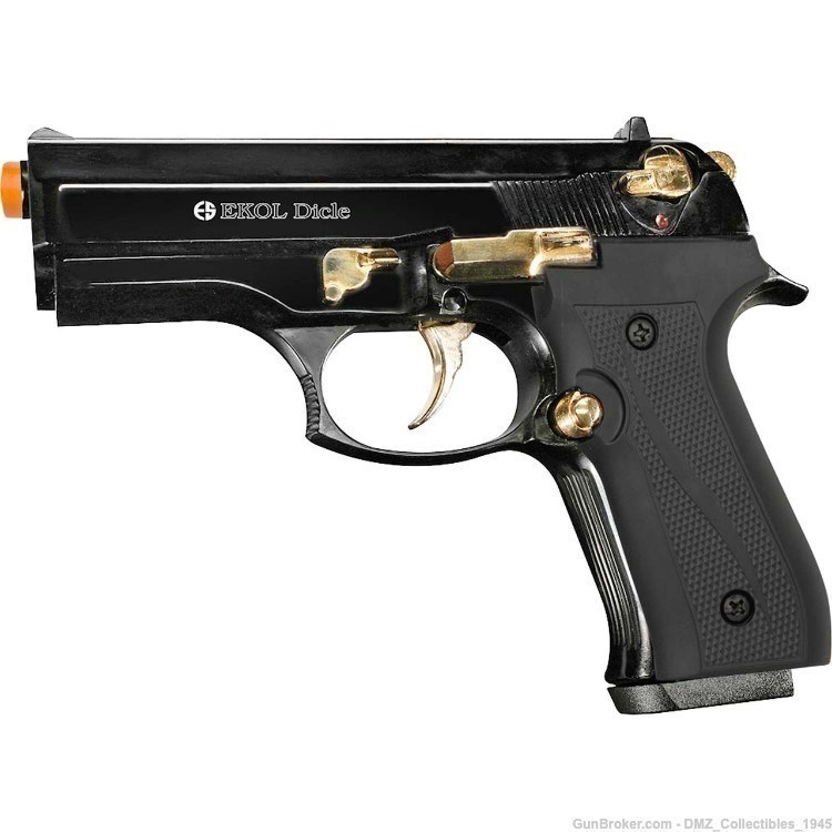 Dicle 8000 9MM Front Firing Blank Firing Gun Pistol-img-0