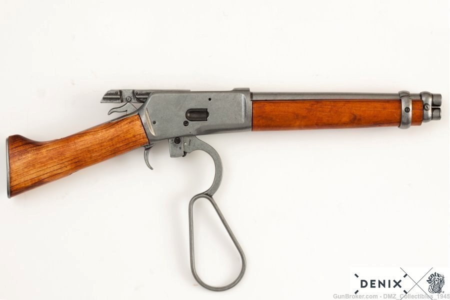 Old West Replica Mare's Leg Rifle Non Firing Gun by Denix-img-4