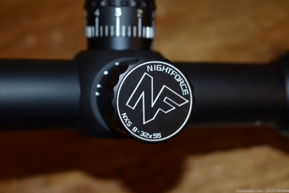 Nightforce NXS 8-32x56 Rifle Scope - Matte, 30MM, CH3 Reticle-img-9