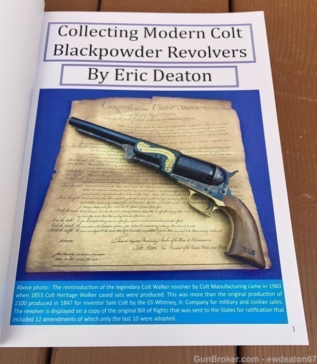 Collecting Modern Colt Blackpowder Revolvers by Eric Deaton - 2020 1st Ed-img-4