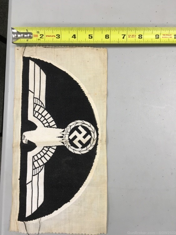 German  Swastika Third Reich Athletic Youth patch arm band WWII-img-9