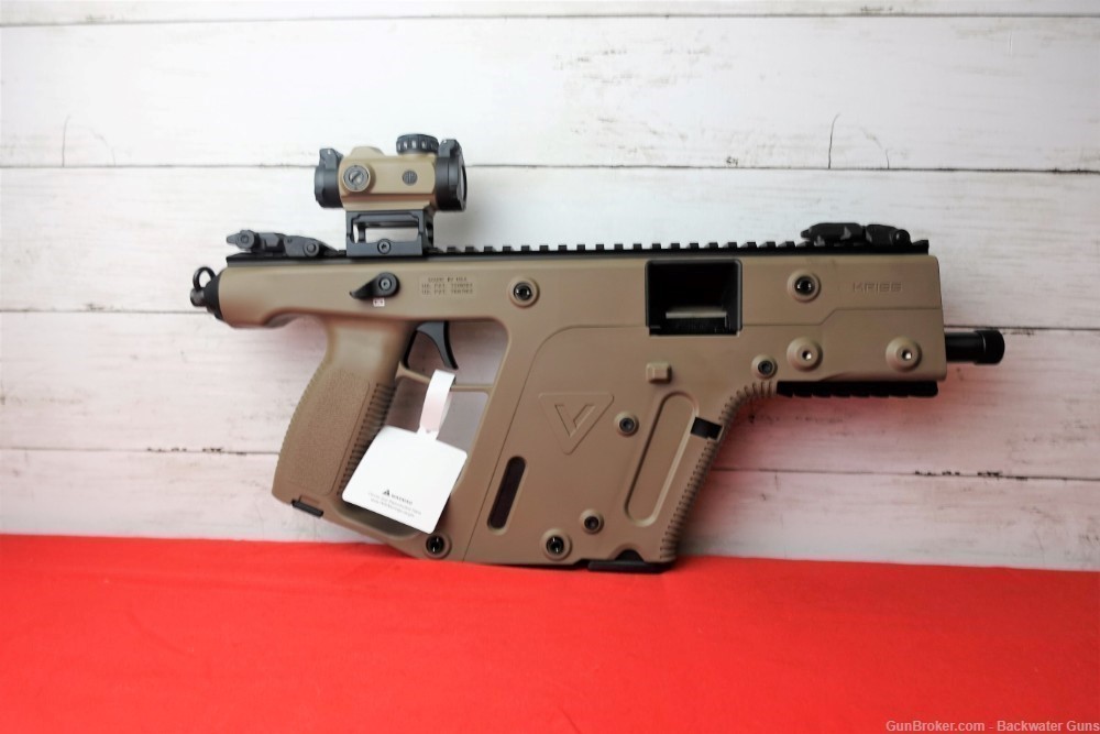Factory New Kriss Vector SDP G2 .45ACP Pistol FDE Free Optic No Reserve!-img-1
