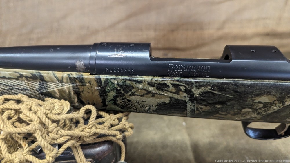 Remington 700 ML muzzle-loader .50-cal MISSING BOLT-img-9