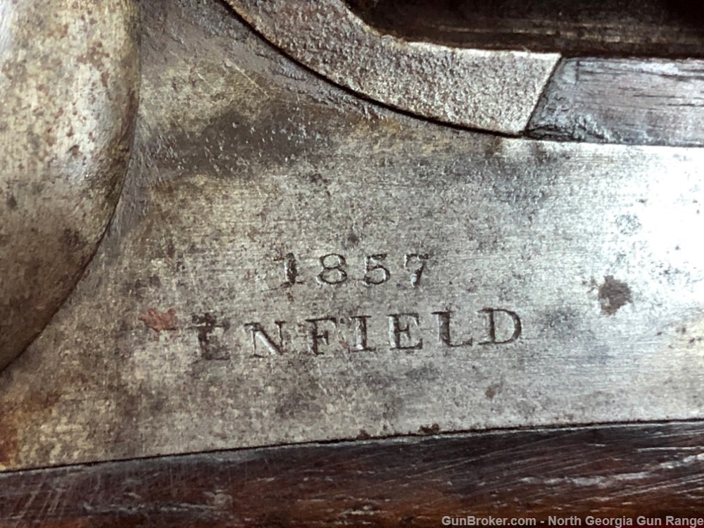 SNIDER CONVERSION OF ENFIELD RIFLE- ATTIC CONDITION.-img-11