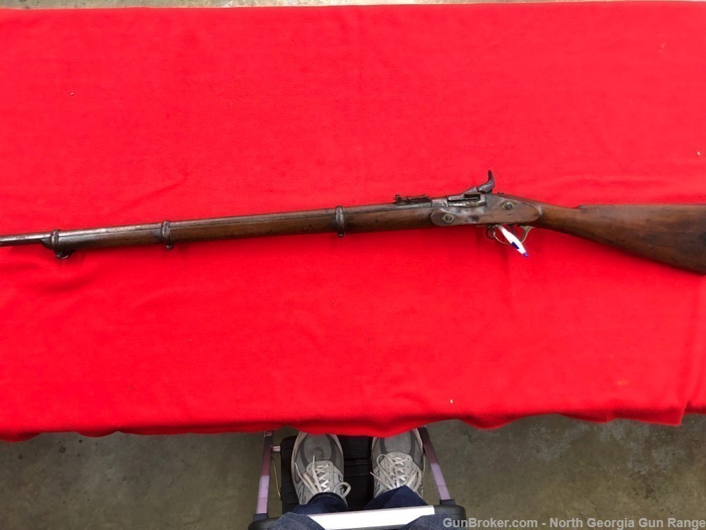 SNIDER CONVERSION OF ENFIELD RIFLE- ATTIC CONDITION.-img-0